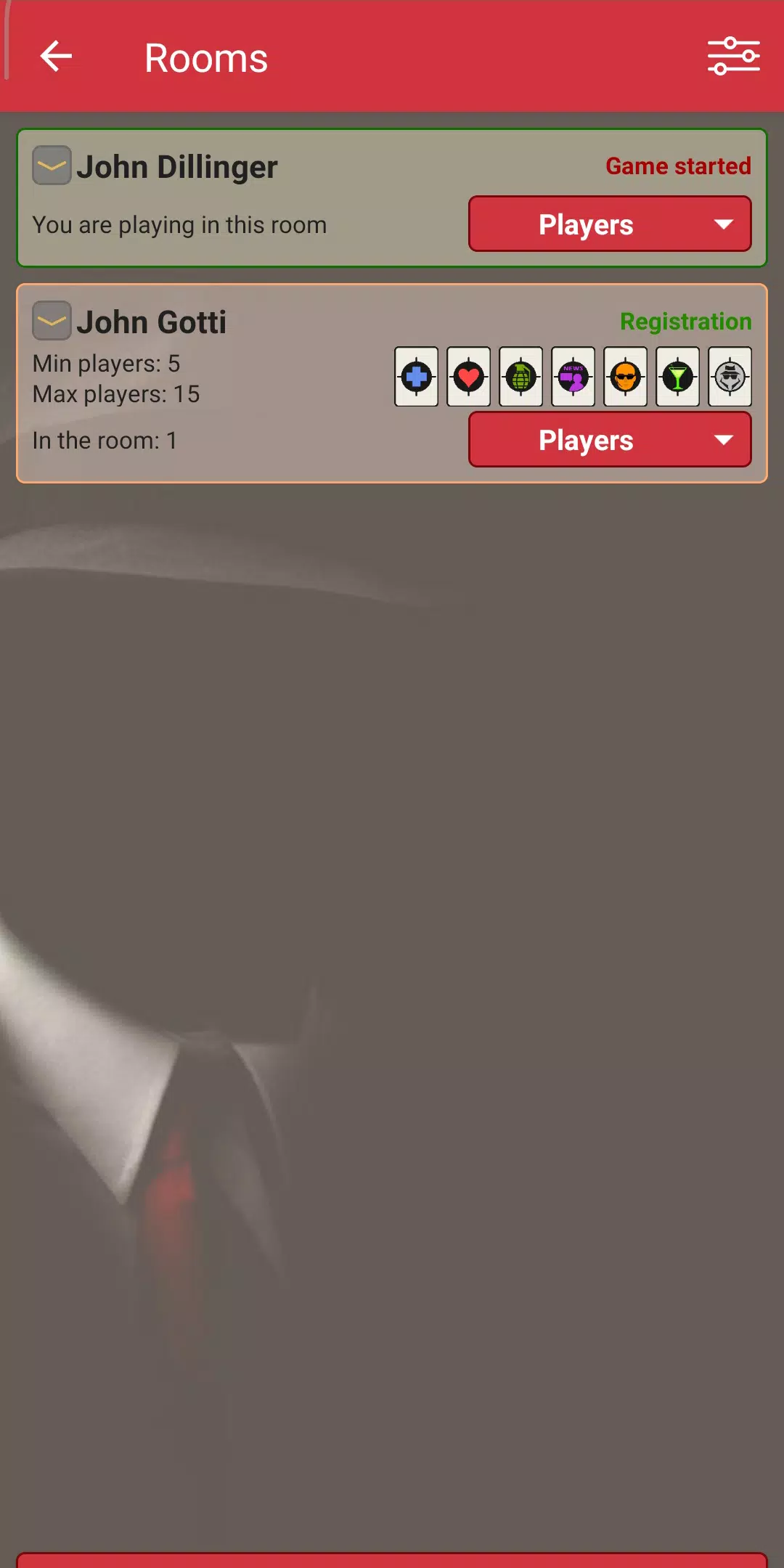 Mafia online Captura de pantalla 2