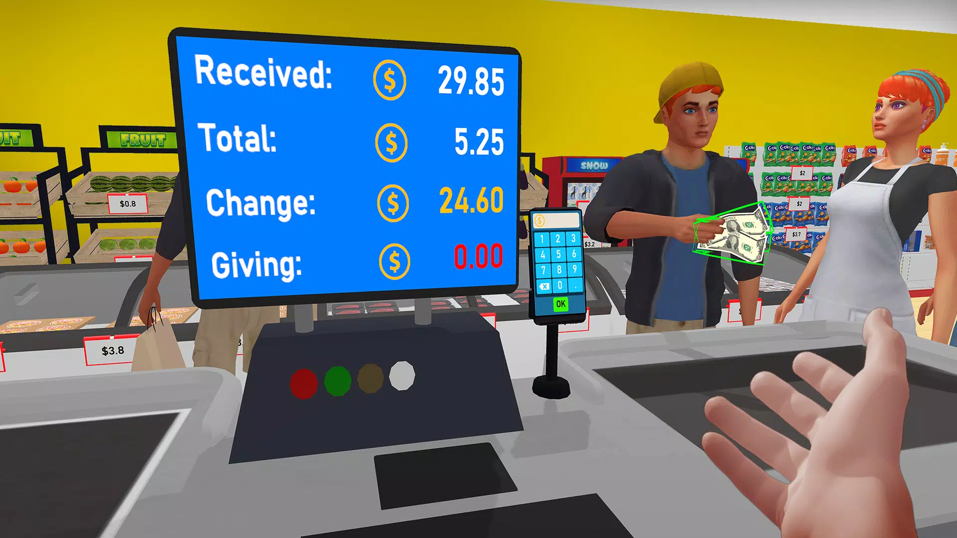 Supermarket 3D Simulation Game 스크린샷 3