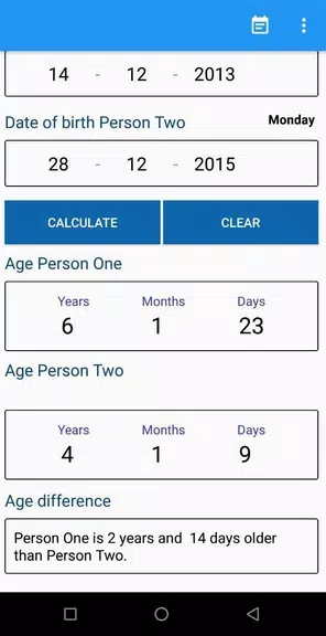 Age Calculator Ekran Görüntüsü 1