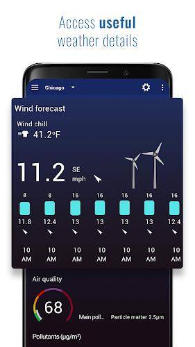 Sense V2 Flip Clock & Weather Screenshot 2