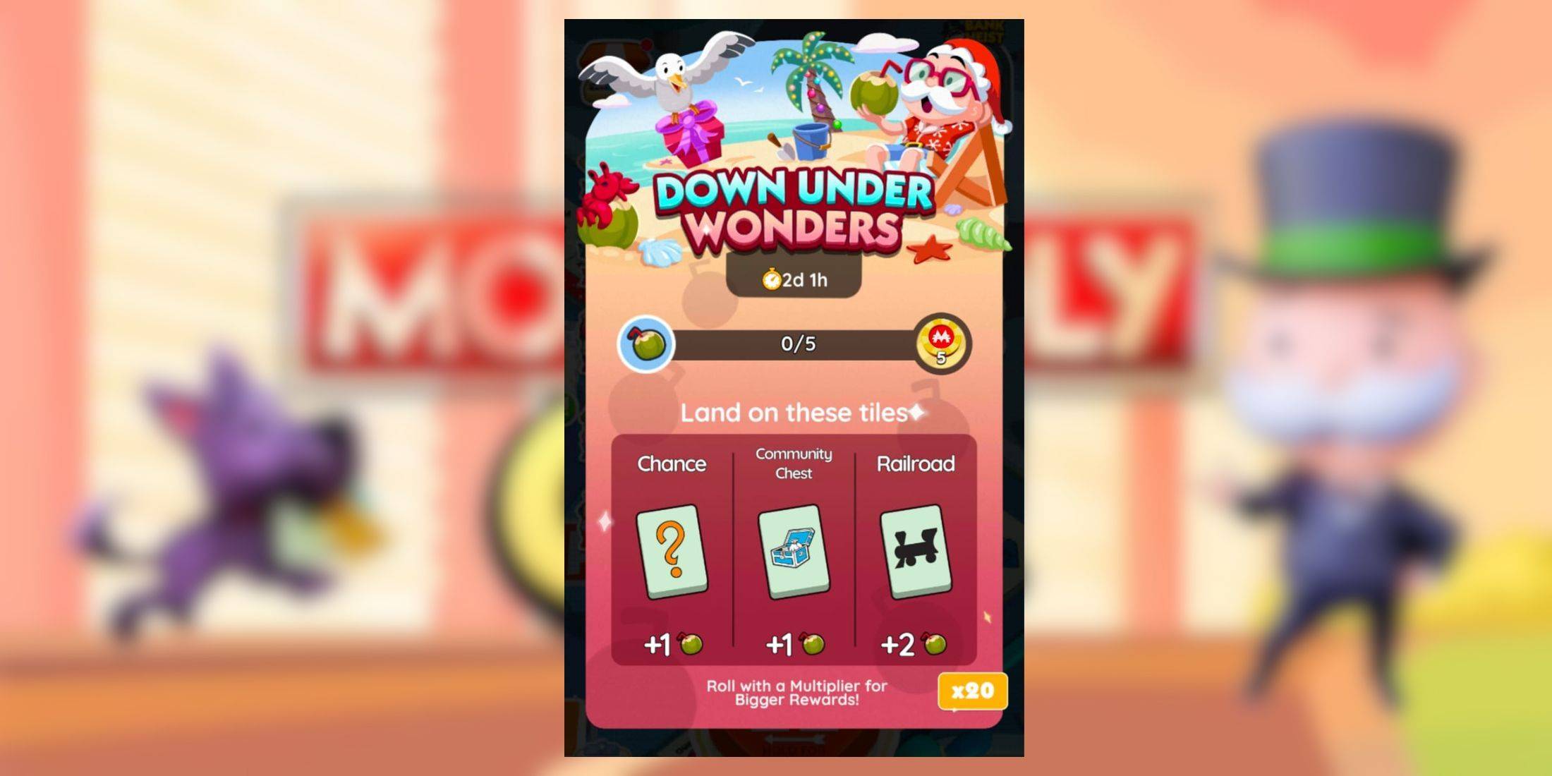 Monopoly Go: Down Under Rewards and Milestones Unveiled