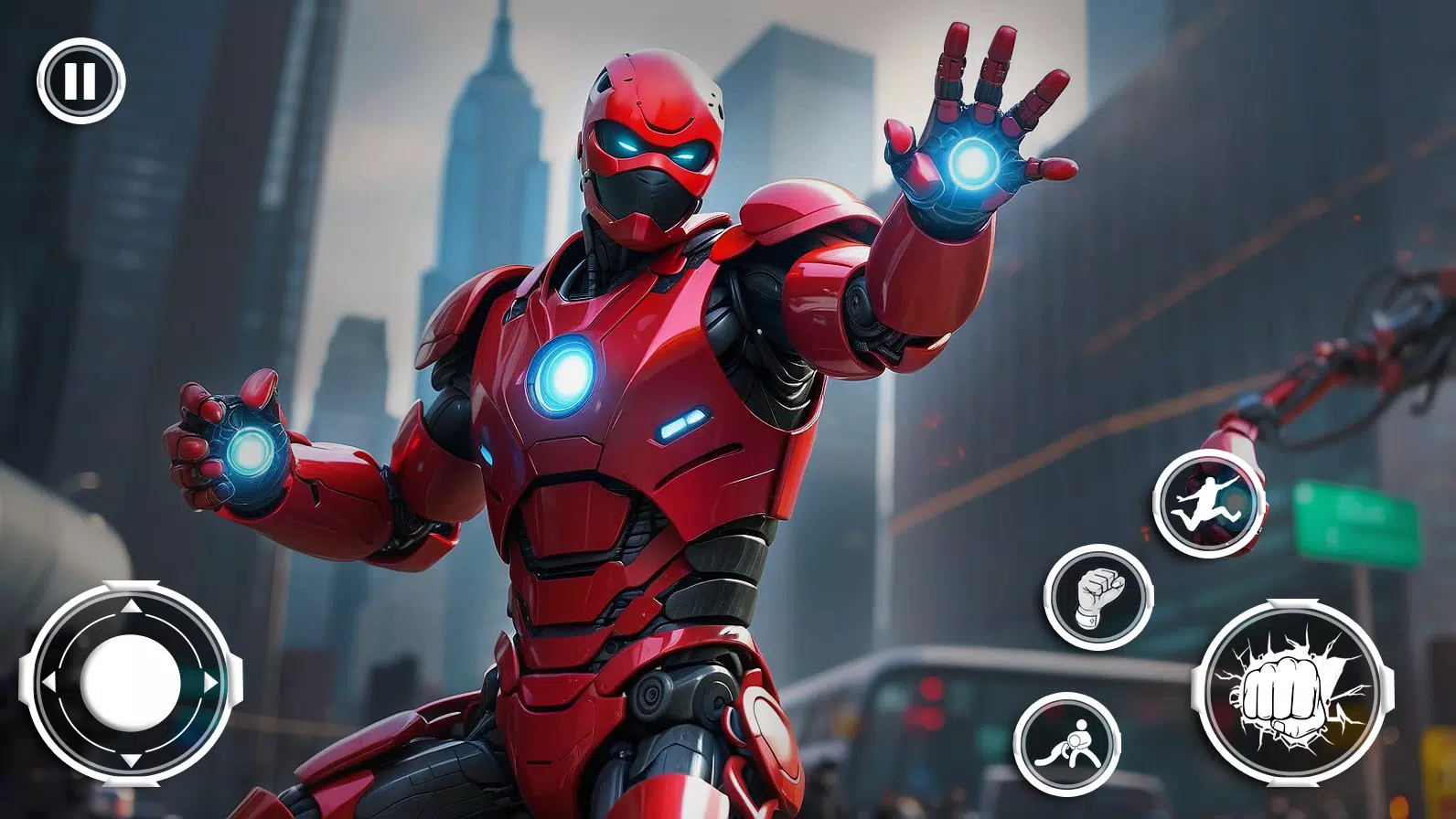 Flying Iron Robot Скриншот 2