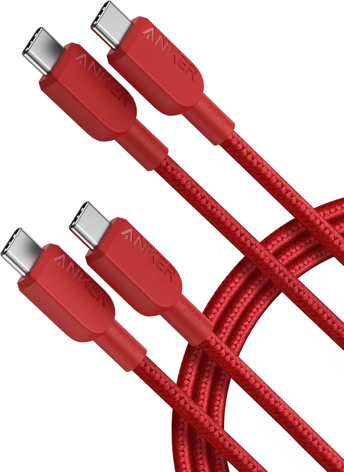 Anker USB C到USB C电缆(两包)