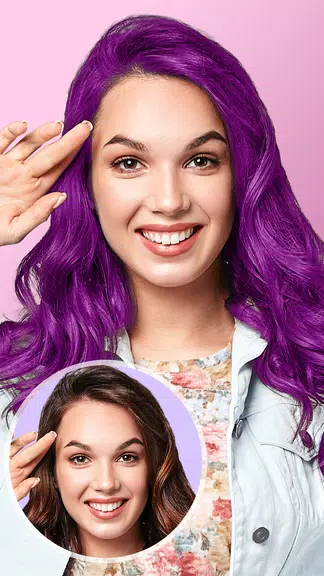 Haarfarbe ändern: haare färben Screenshot 2