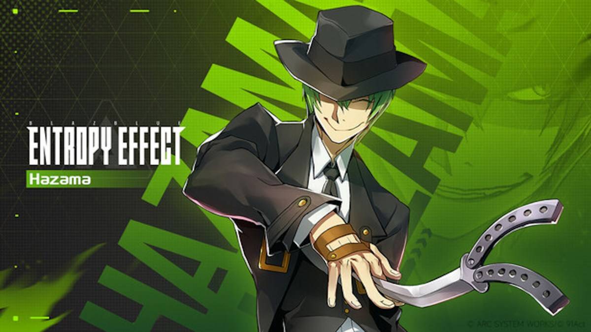 Хазама от энтропийного эффекта Blazblue