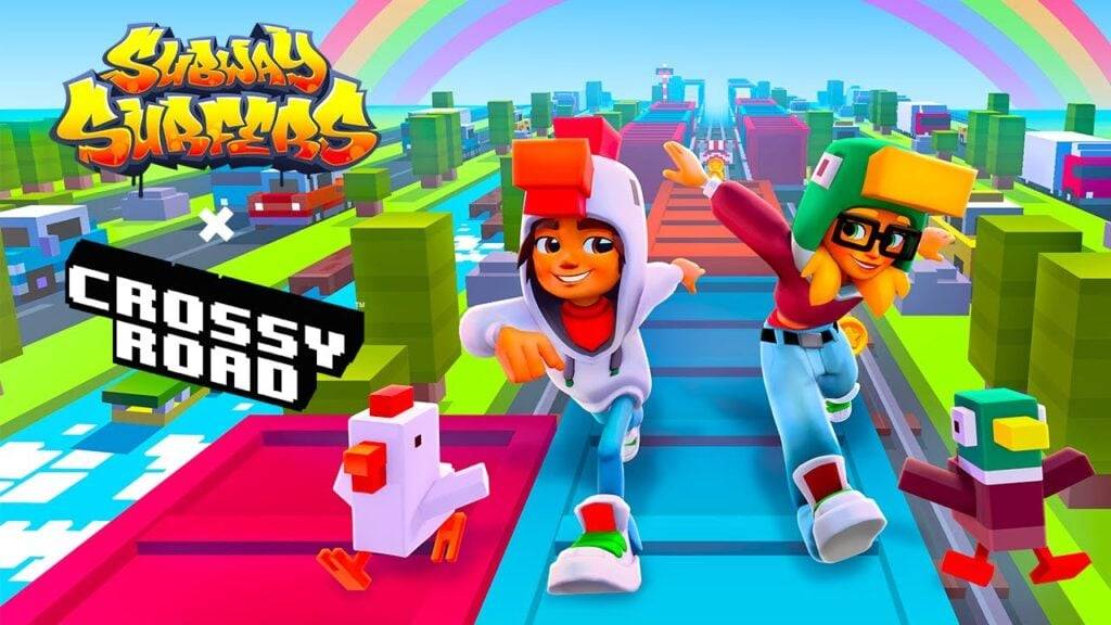 Subway Surfers и Crossy Road установлены для эпического кроссовера!