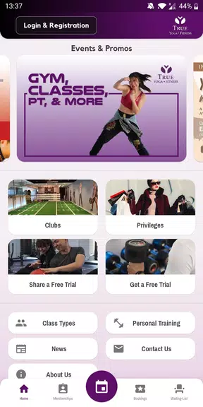 TRUE FITNESS Singapore Captura de pantalla 1