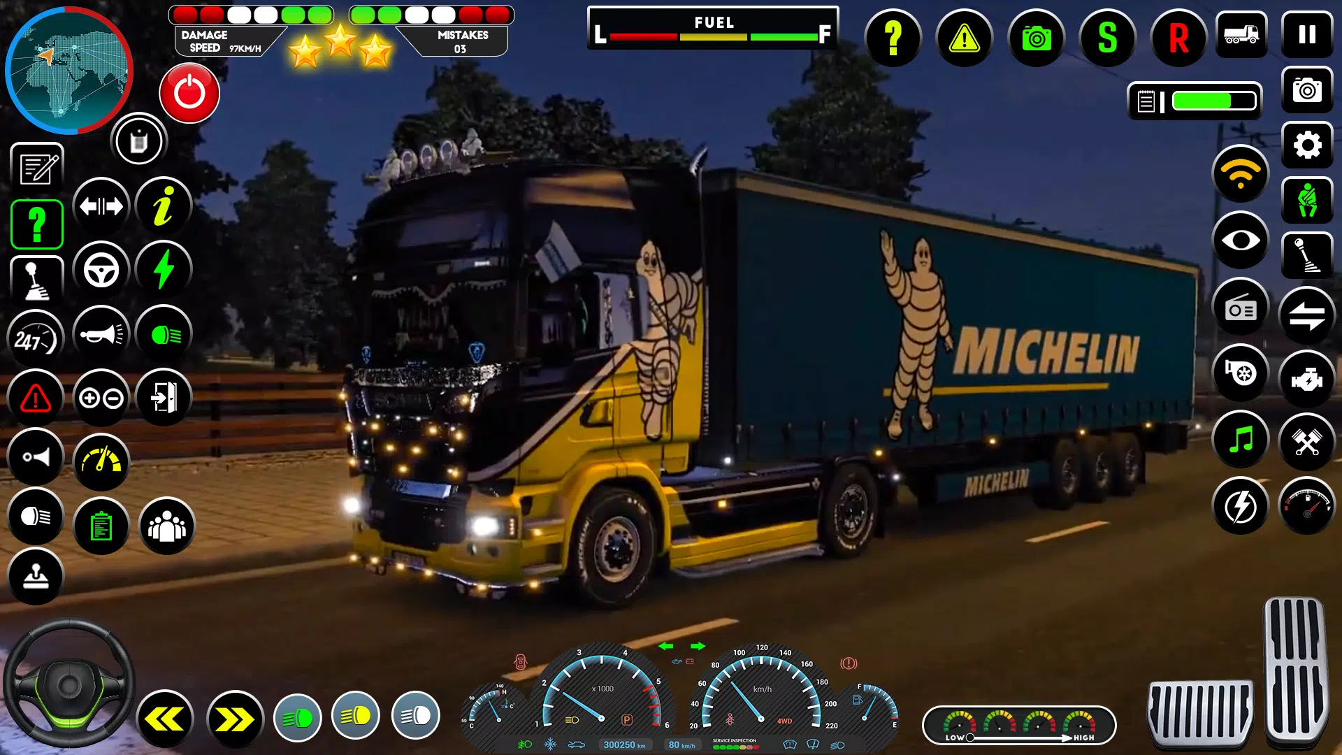 Euro Truck Driving Games Скриншот 1