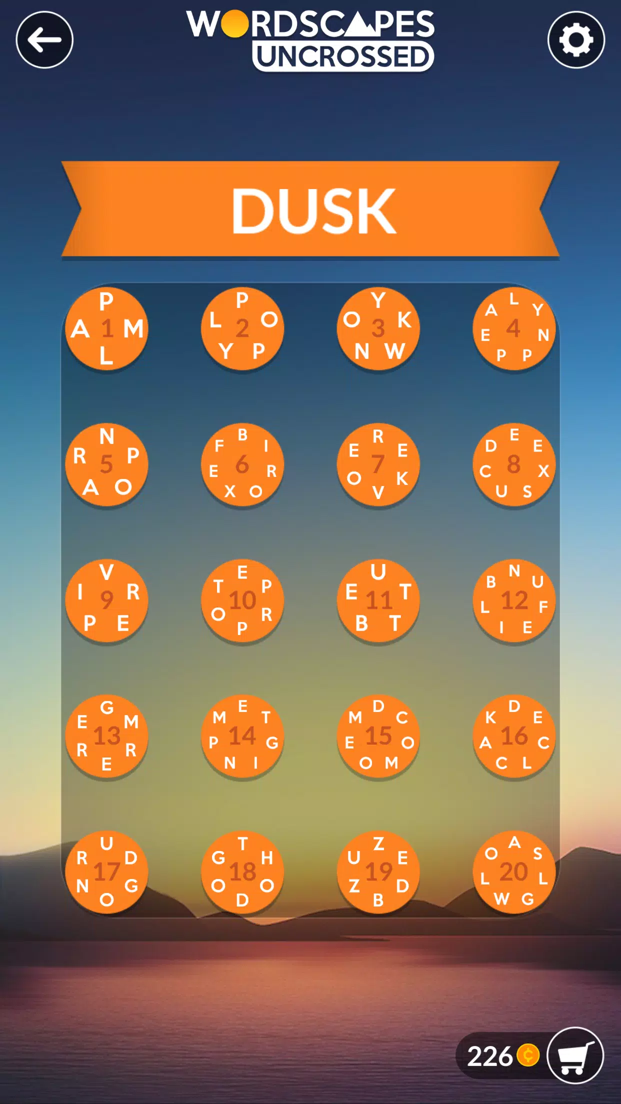 Wordscapes Uncrossed应用截图第1张