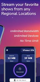 VProtect VPN - Secure Proxy Capture d'écran 1
