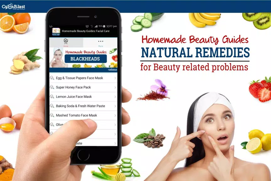 Homemade Beauty: Facial Care 스크린샷 1