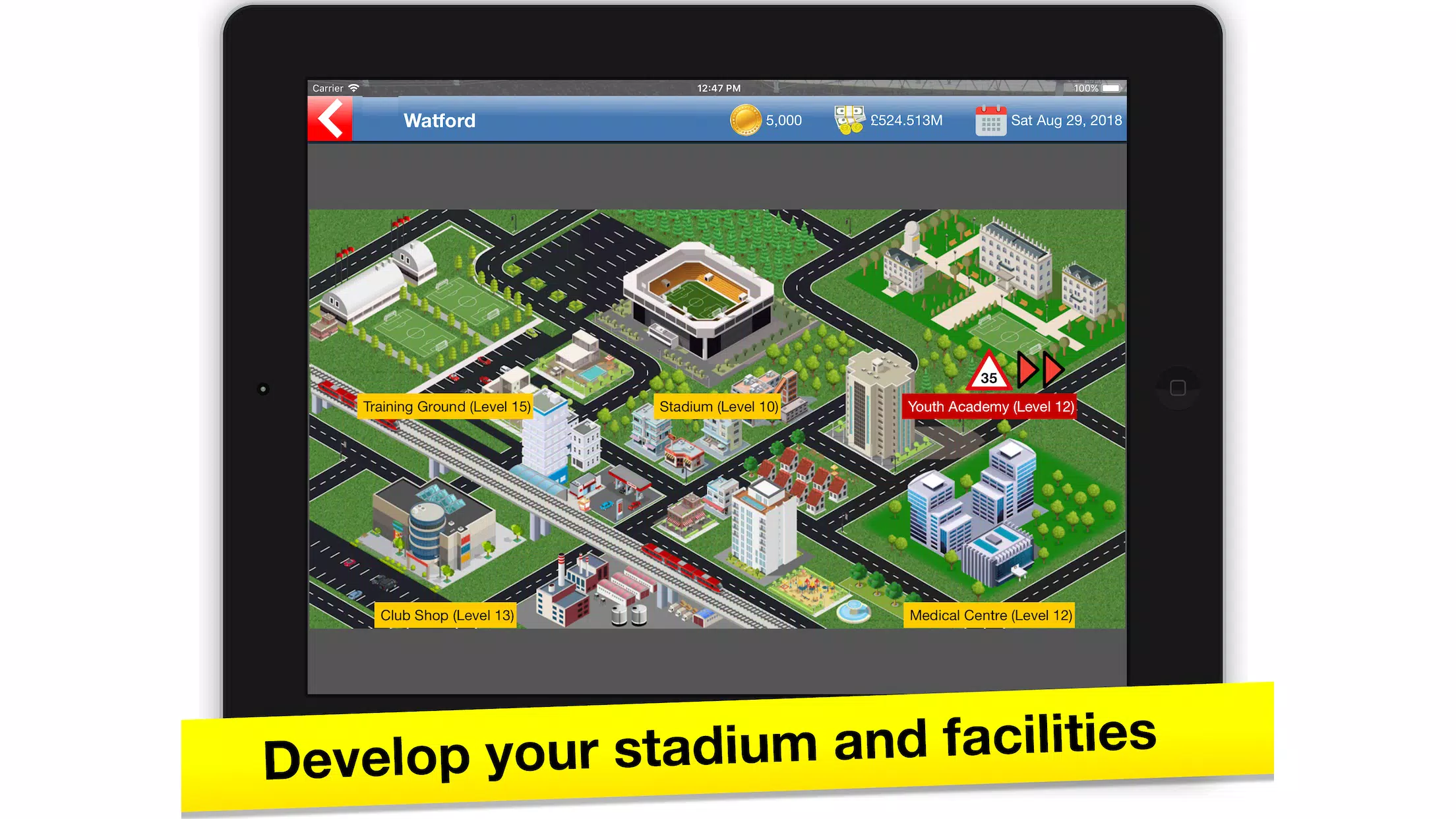 Soccer Tycoon Captura de tela 1