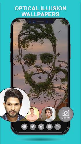 Photo illusion - Hugging face Screenshot 1