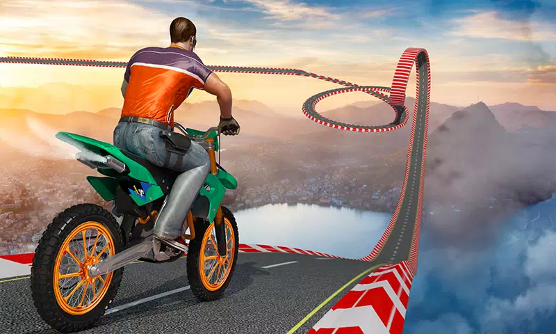 Bike Tricks Trail Stunt Master Скриншот 3