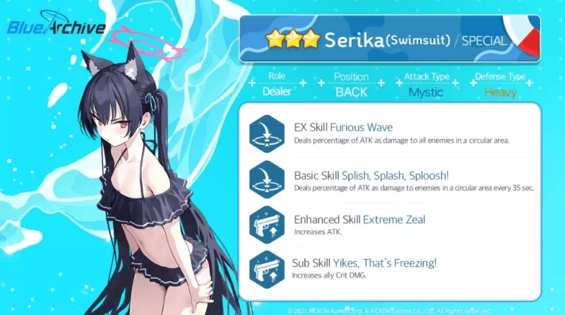 Serika Kuromi in Blue Archive: Best Build and Tactical Guide