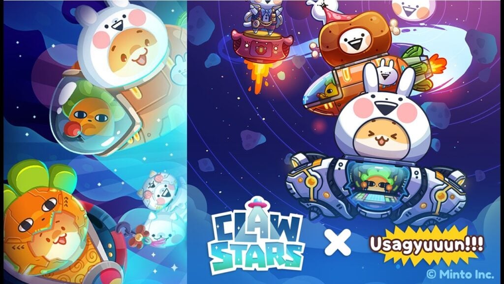 Claw Stars at Usagyuuun ilunsad ang Epic Crossover ngayon!