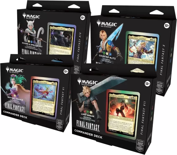 Magic: The Gathering Final Fantasy Commander Decks