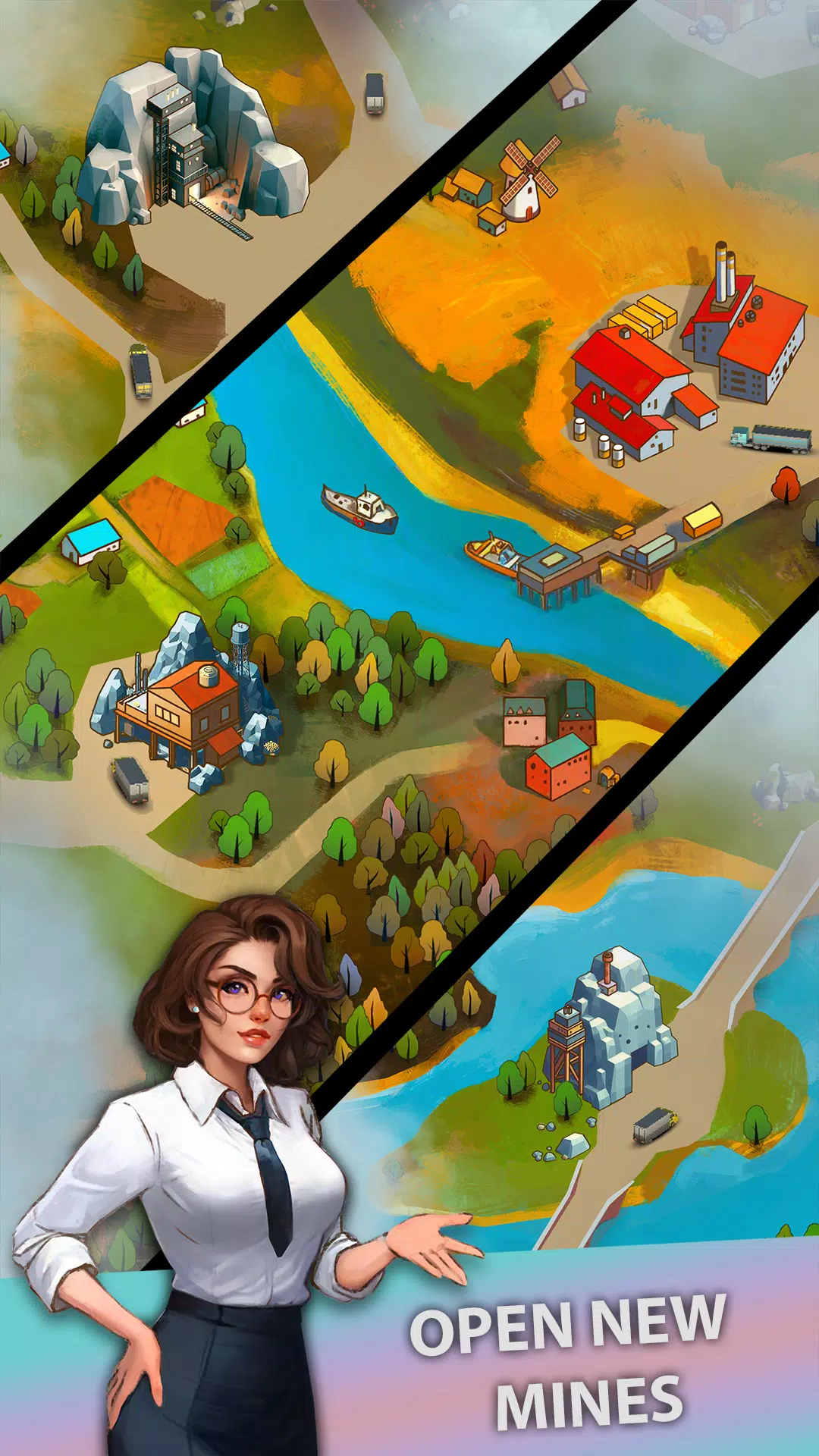 Idle truck: city miner tycoon Скриншот 3