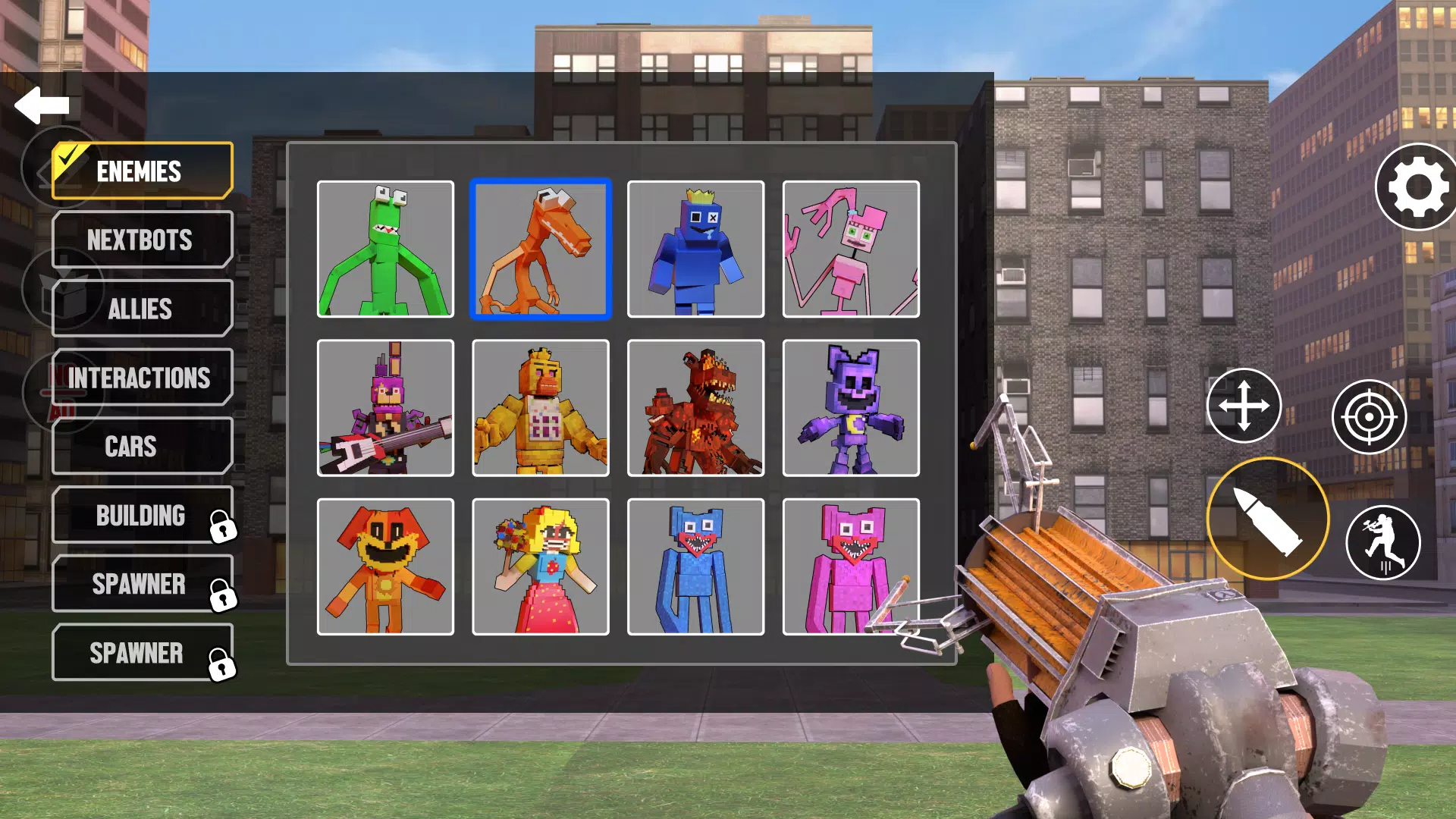 Shooter Nextbots: Sandbox Mod 스크린샷 2