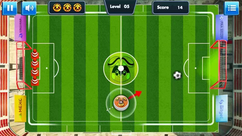 Pika Ball gameplay screenshot