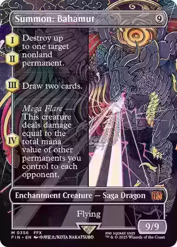 Summon: Bahamut MTG Card