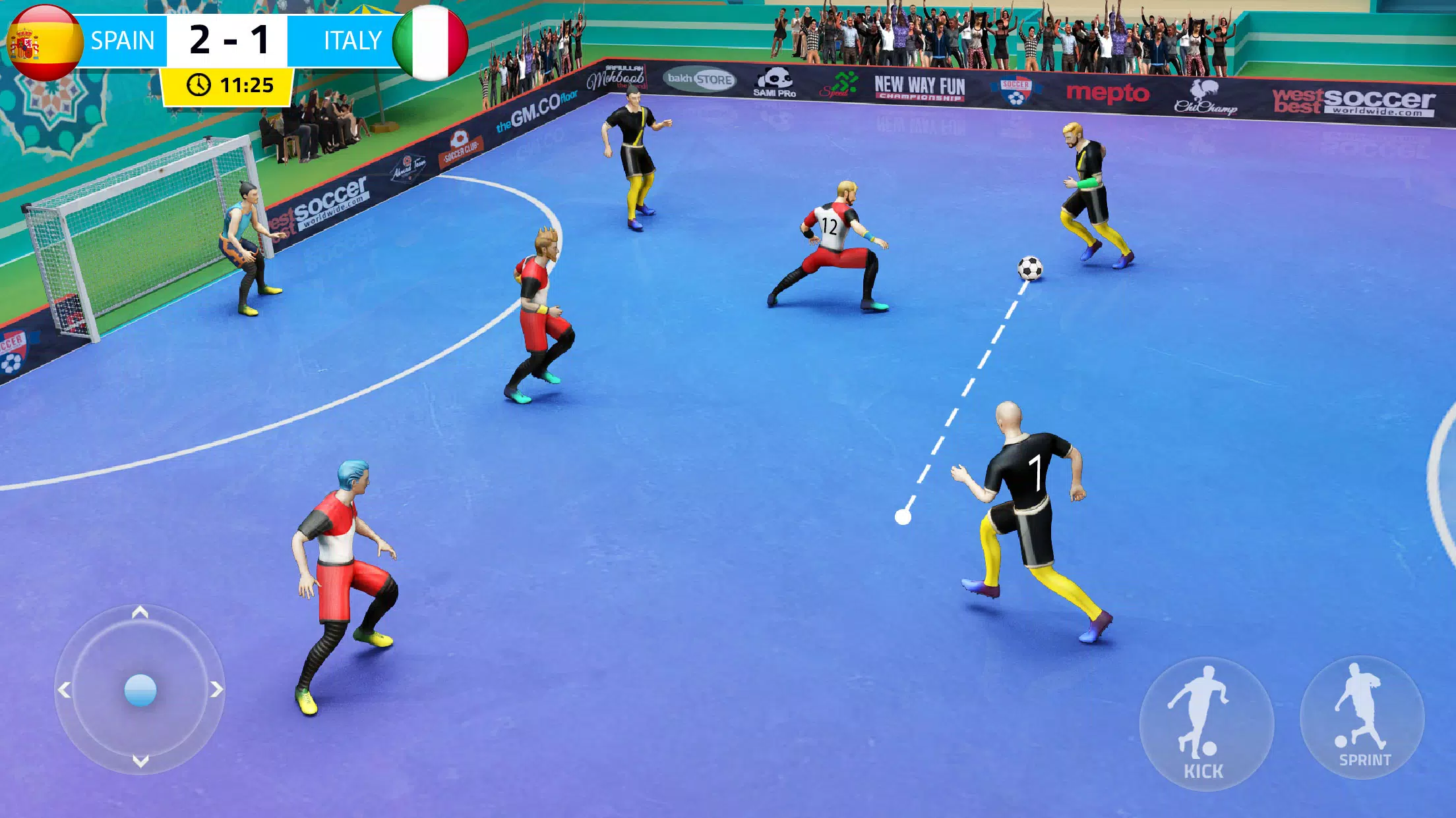 Indoor Futsal: Football Games 스크린샷 1
