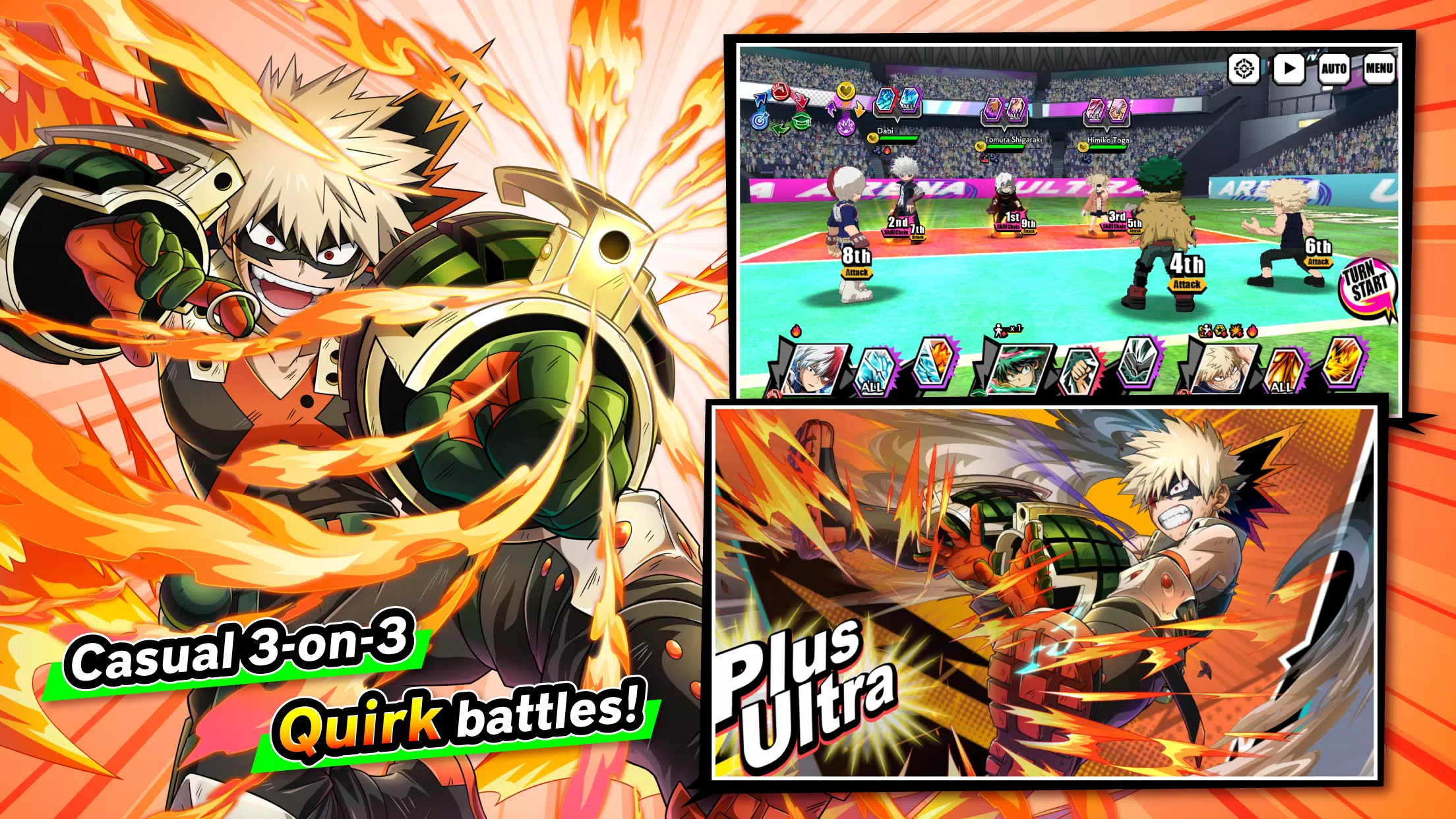 MY HERO ULTRA IMPACT应用截图第2张