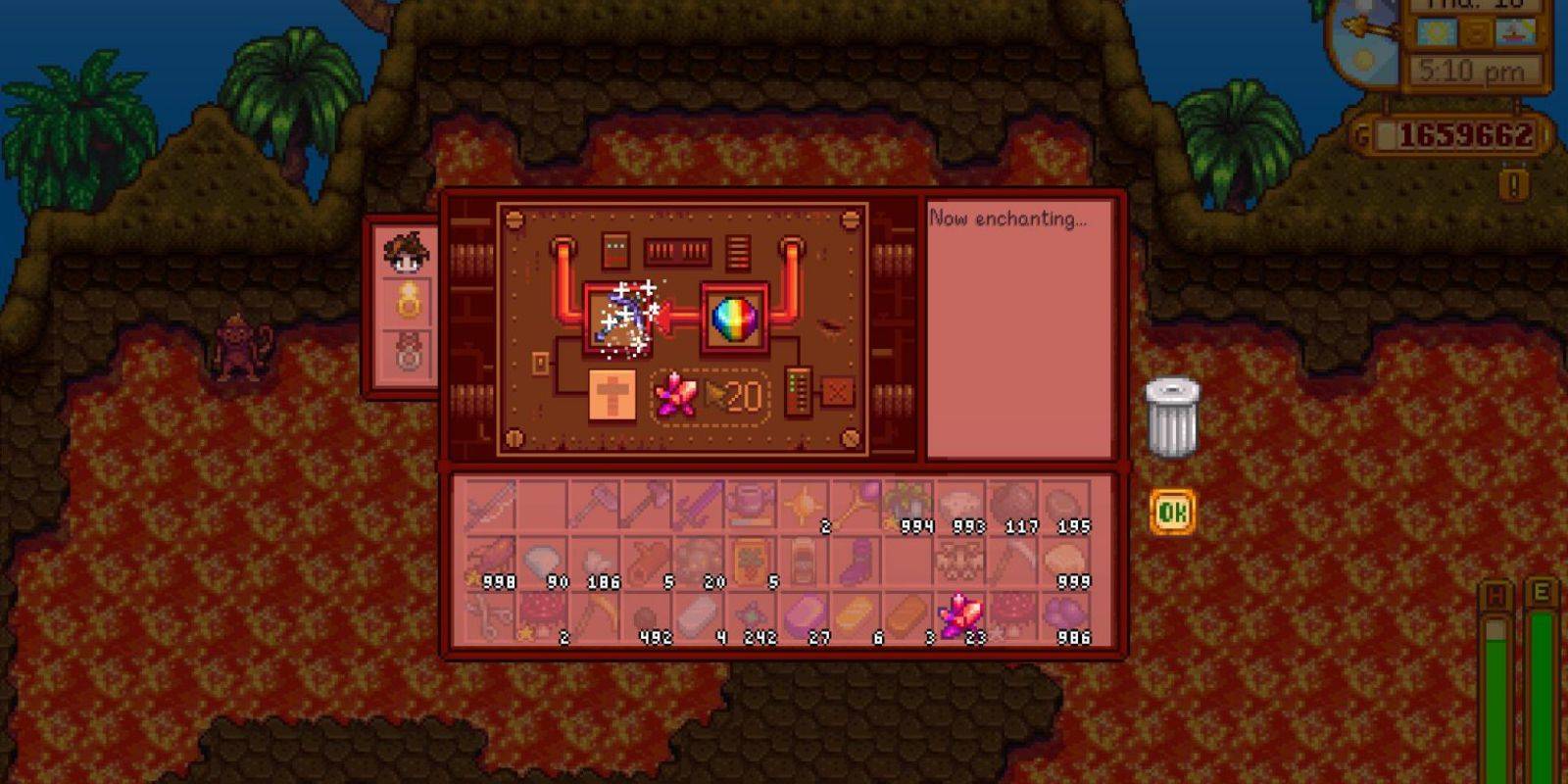 Volcano Forge Enchantment