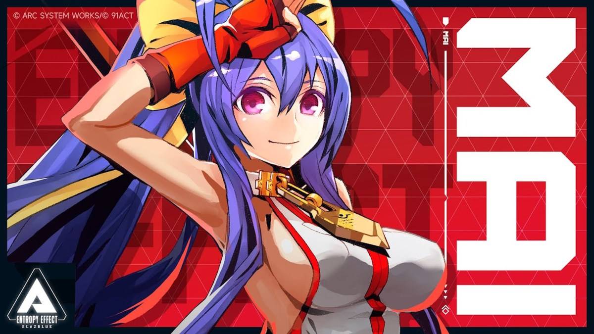 Mai от эффекта энтропии Blazblue