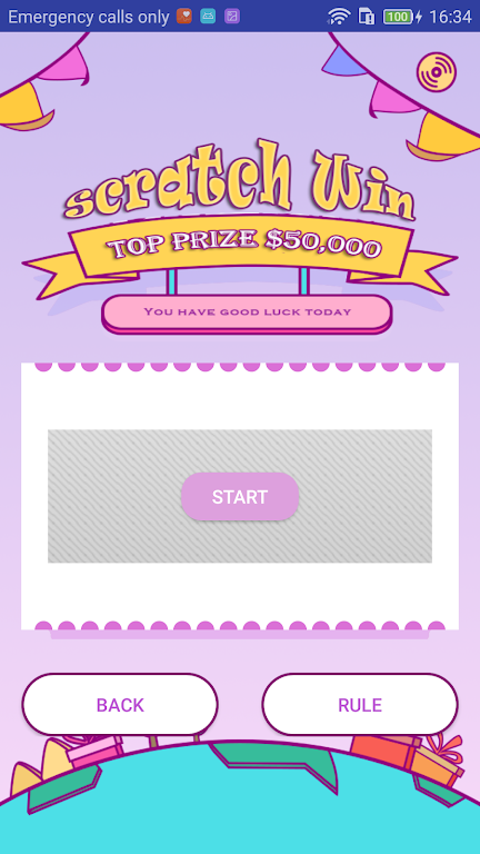 Scratch Lottery-online lottery-scratch lotto スクリーンショット 1