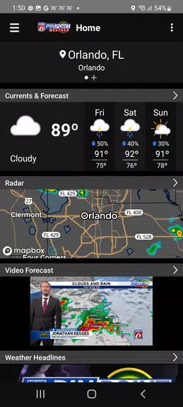 News 6 Pinpoint Weather - WKMG应用截图第0张