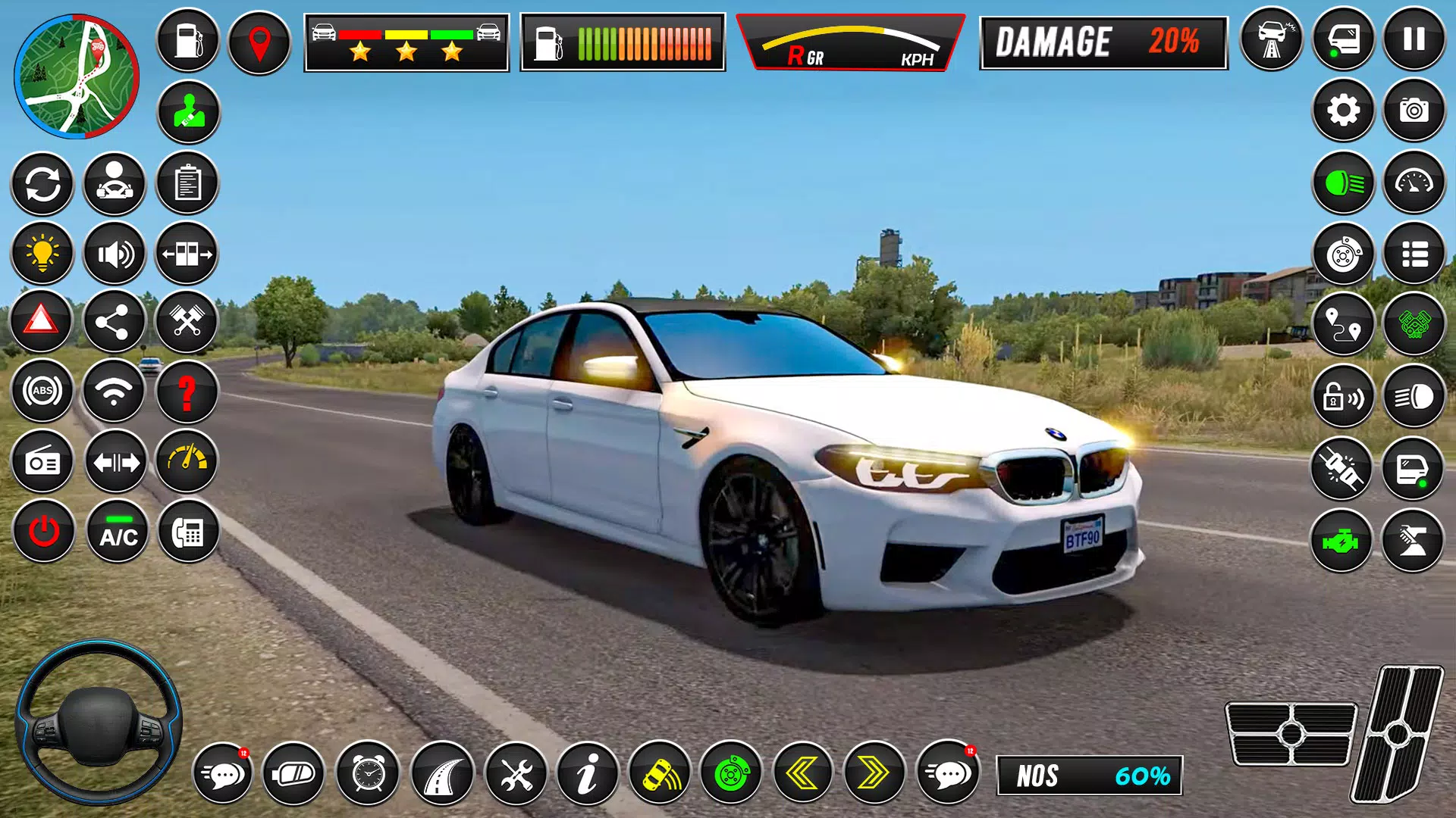 Real Car Driving Game 3D Captura de tela 2