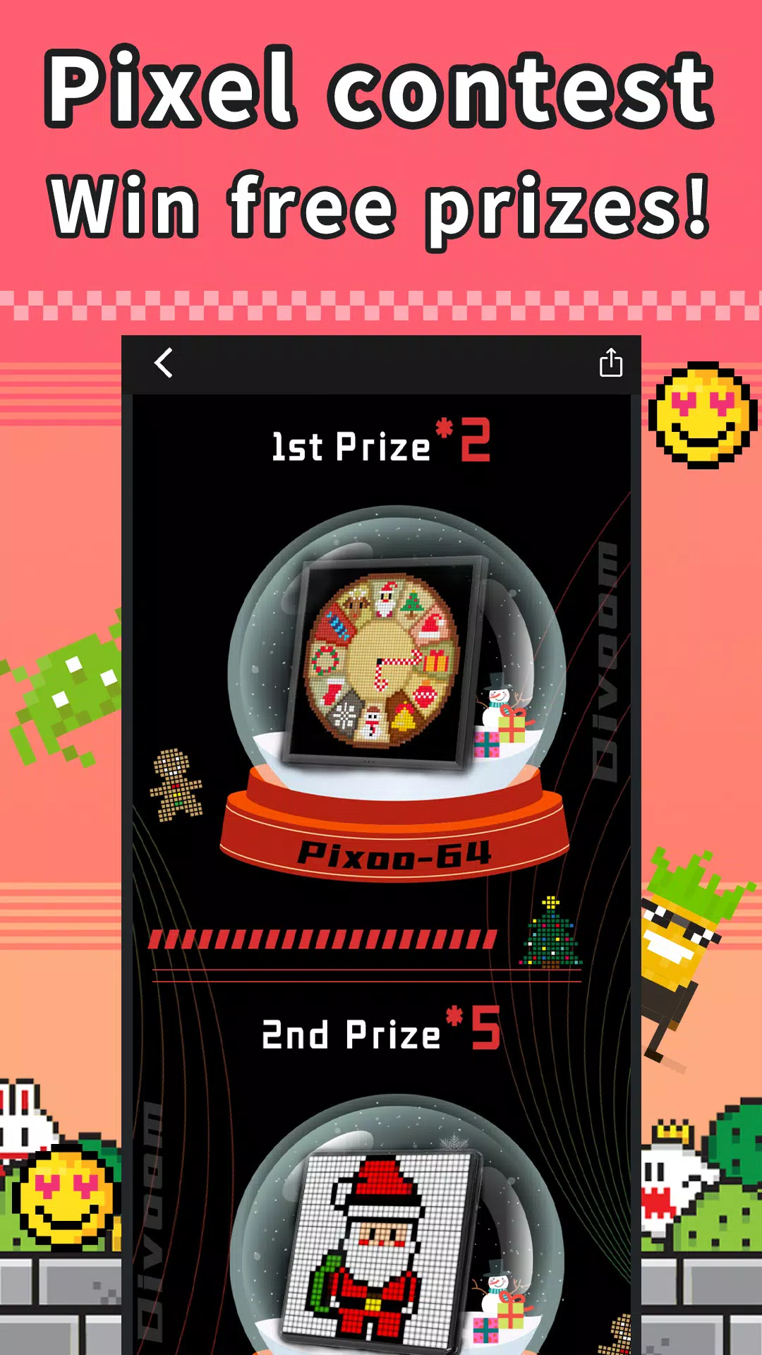 Divoom: pixel art editor Captura de tela 2