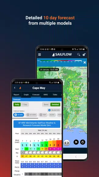 SailFlow: Marine Forecasts Captura de pantalla 2
