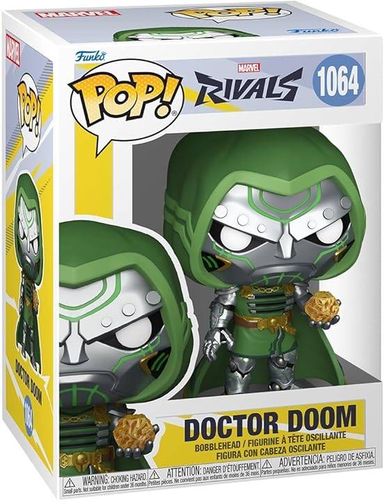 Marvel Rivals Doctor Doom Funko Pop figure releasing May 27