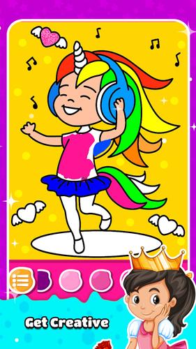 Princess Coloring Book Games Screenshot 0