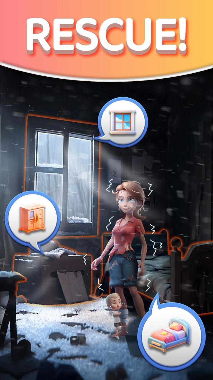 Tile Match 3D: Triple Puzzle Captura de pantalla 1