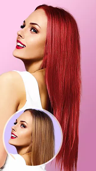 Haarfarbe ändern: haare färben Screenshot 1