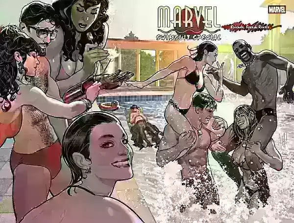 Marvel Teases Swewsuit Skins สำหรับคู่แข่งใน Summer Comic Special