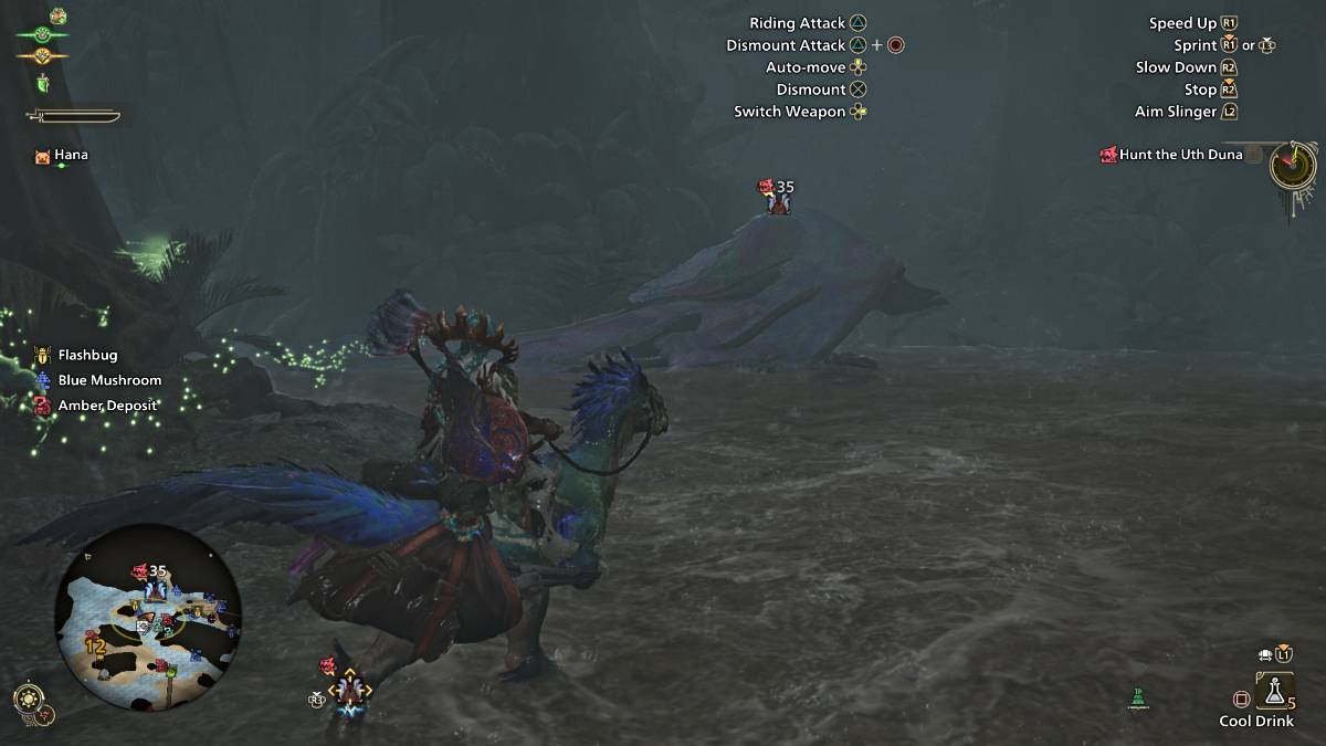 Capturing Uth Duna in Monster Hunter Wilds