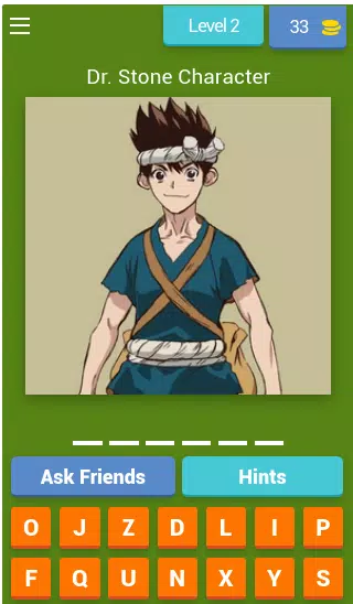 Dr Stone Quiz スクリーンショット 2
