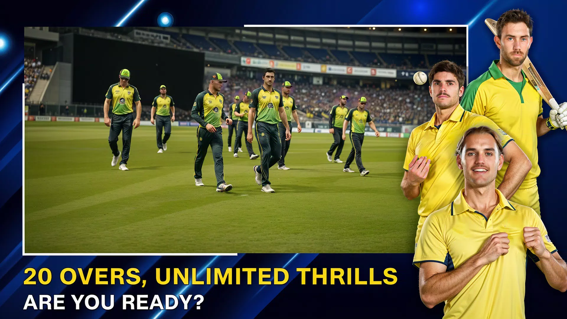 Cricket Champions Real 3D Game Capture d'écran 0