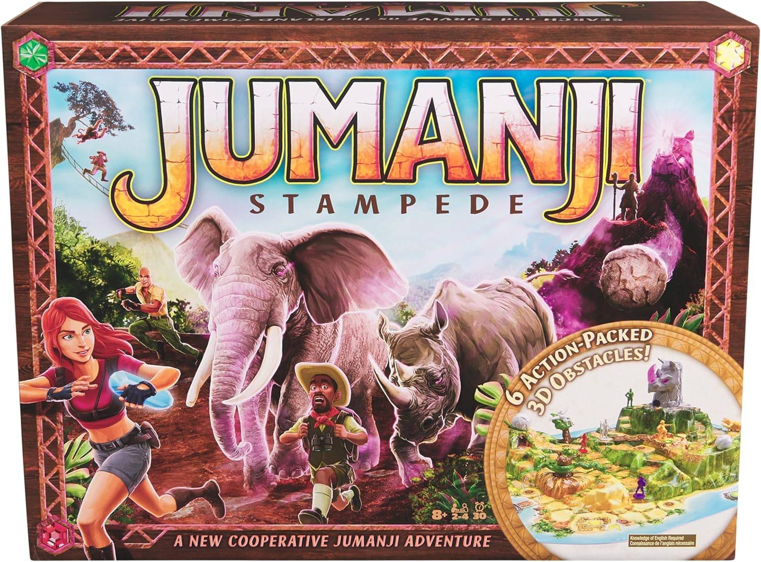 Jumanji Stampede ဘုတ်အဖွဲ့ဂိမ်းယခု $ 9 ရောင်းချမှုအတွက်