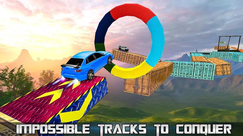 Impossible Car Stunts Captura de pantalla 0