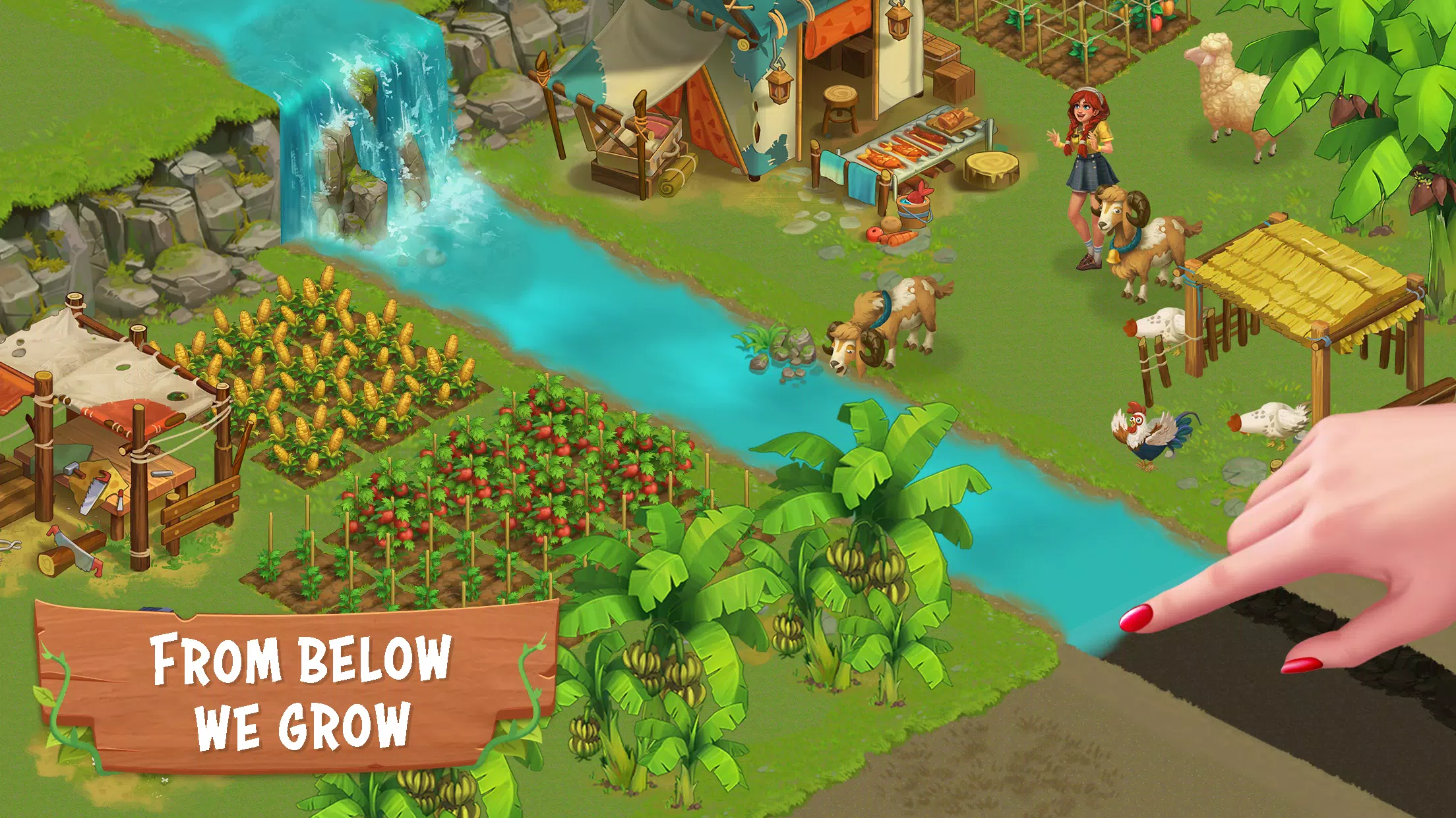 Family Farm: Island Adventure Скриншот 1