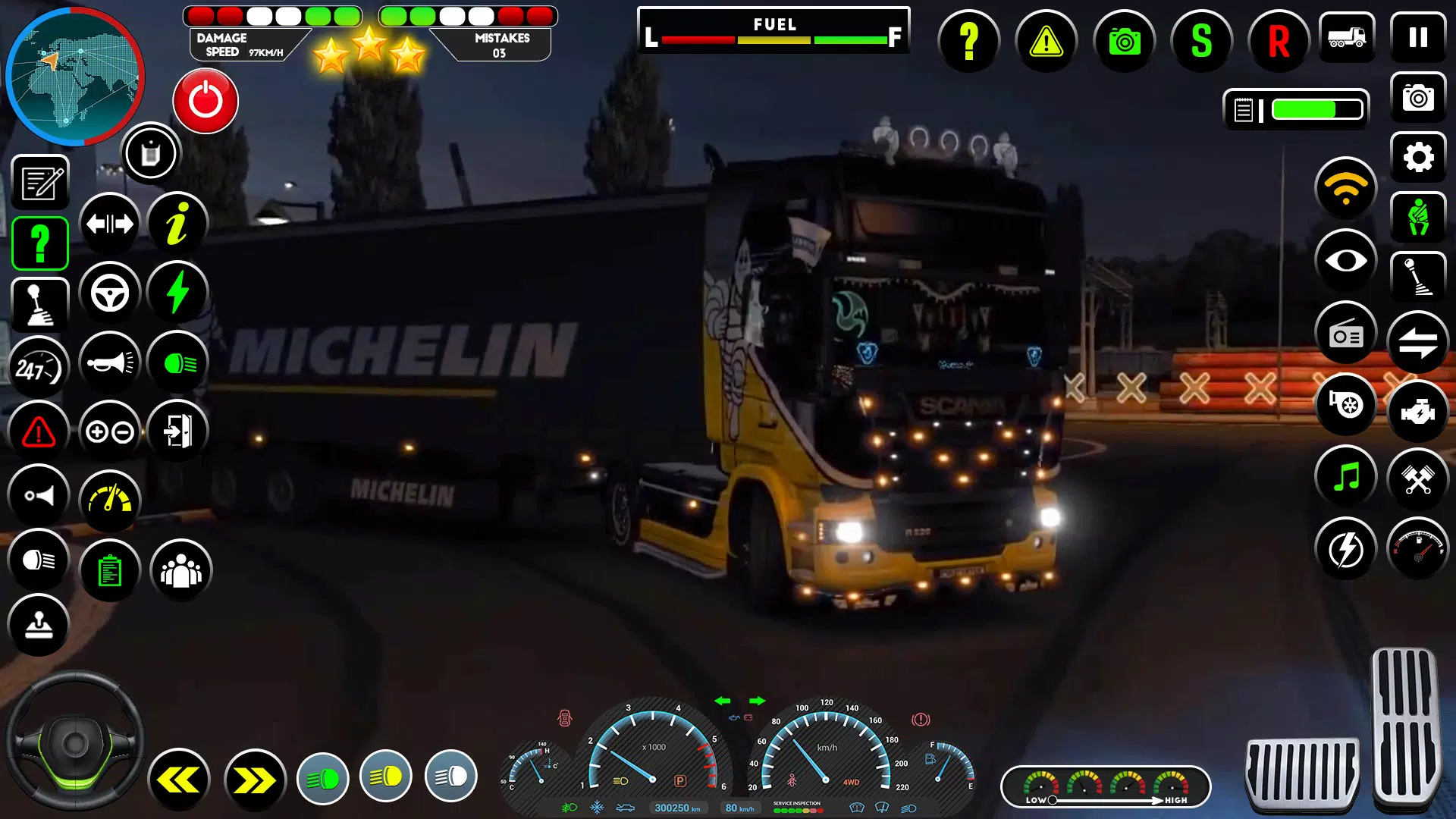 Euro Truck Driving Games Скриншот 2