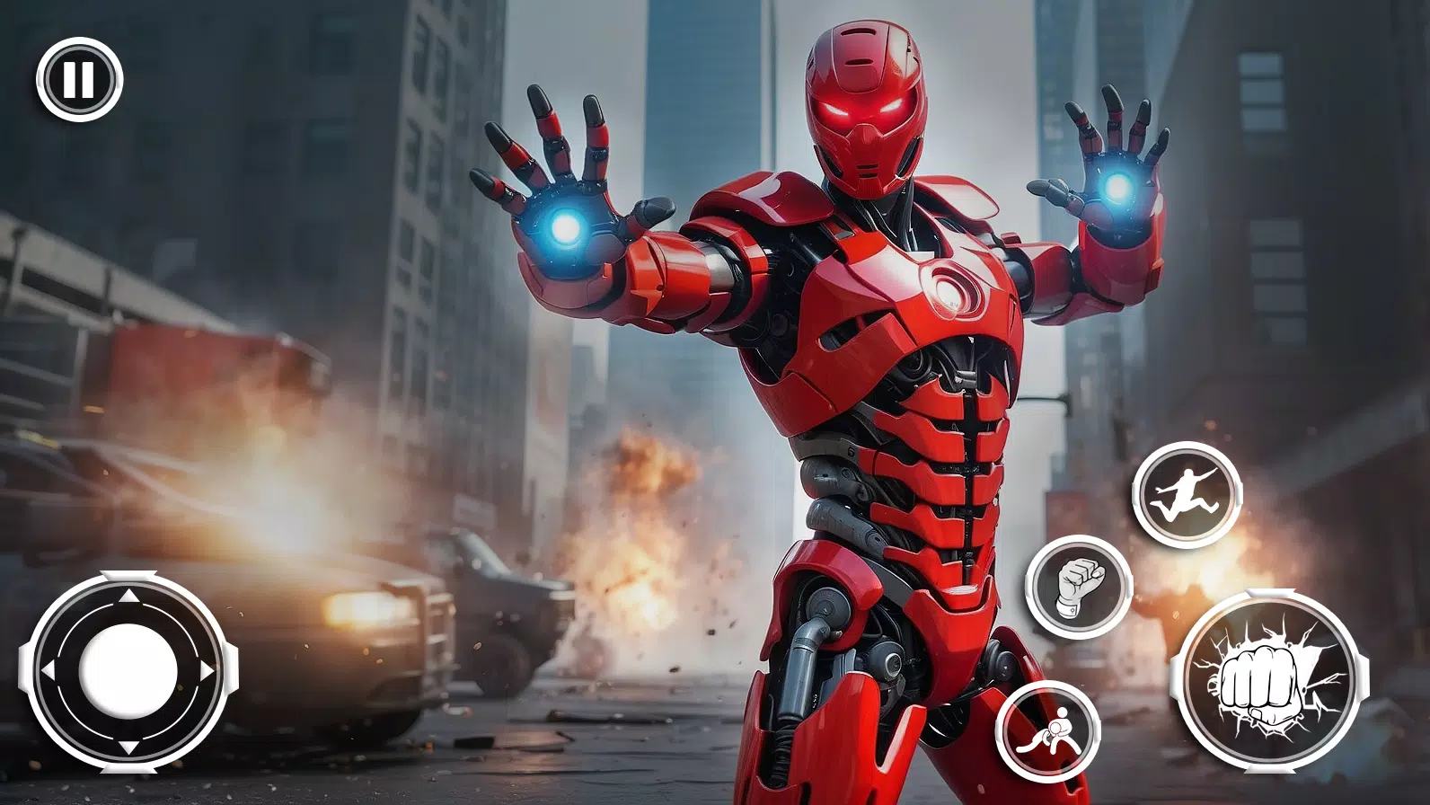 Flying Iron Robot Скриншот 1