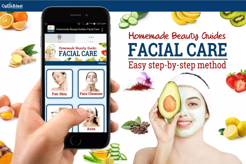 Homemade Beauty: Facial Care 스크린샷 0