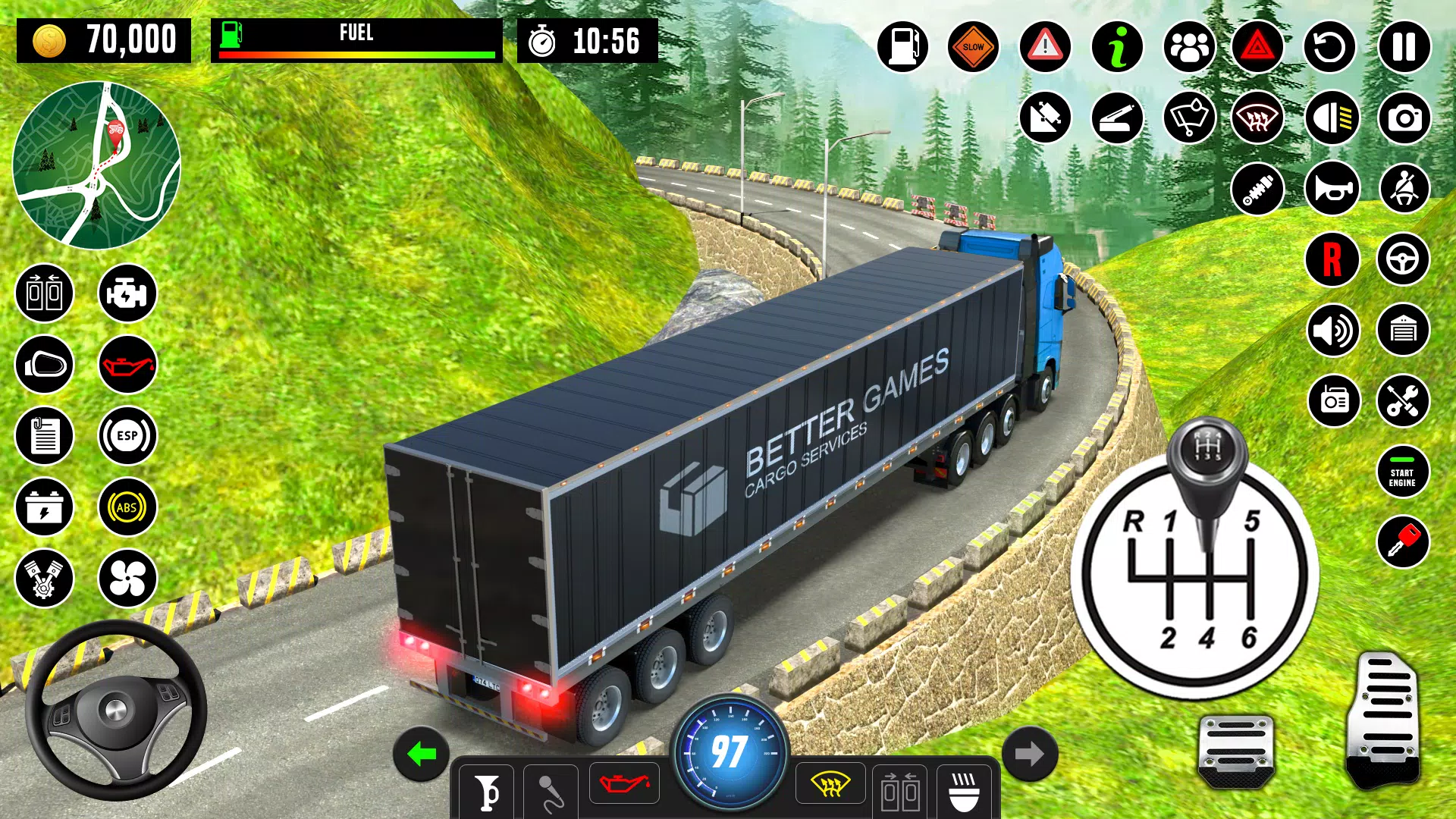 Truck Games - Driving School 螢幕截圖 2