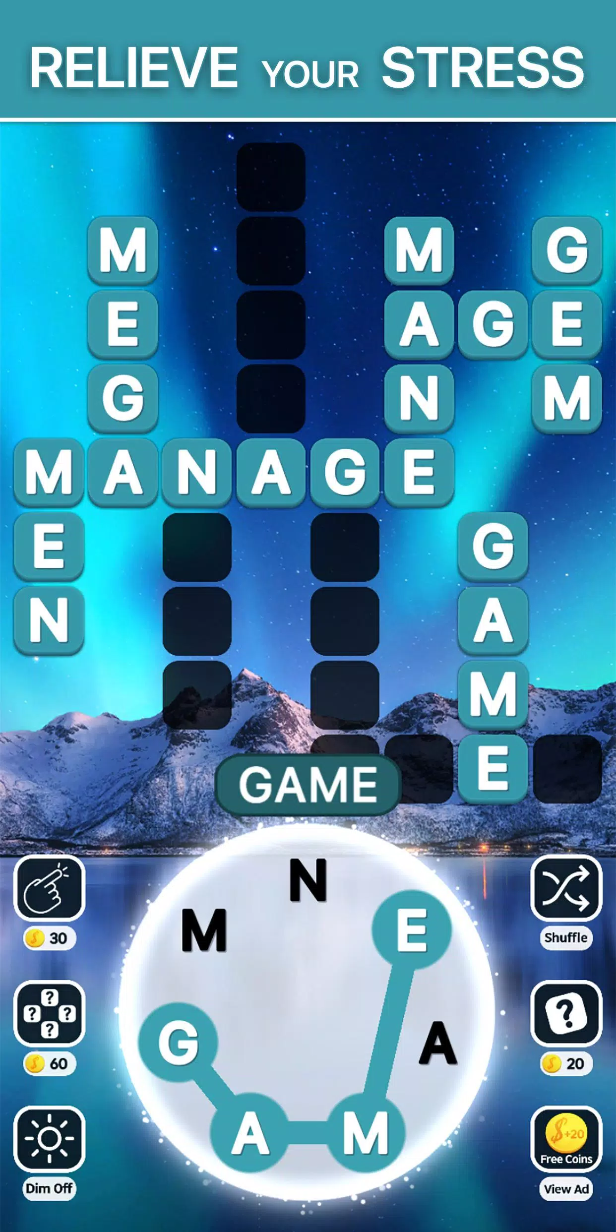 Word Swipe World Tour Connect Capture d'écran 1